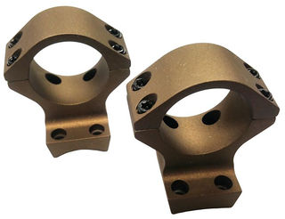 Talley 34mm Low Scope Rings in Hells Canyon finish for Browning X-Bolt